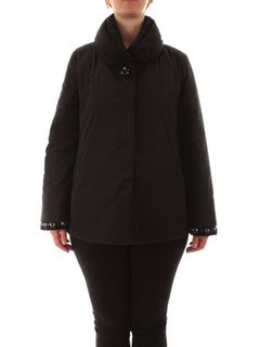 Luisa Viola piumino con castoni da donna nero