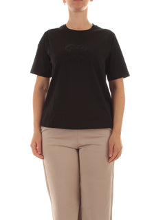 Elena Mirò T-shirt relaxed fit con ricamo Monogram da donna nero