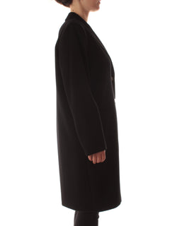 Elena Mirò cappotto in panno da donna nero