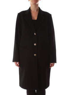 Elena Mirò cappotto in panno da donna nero