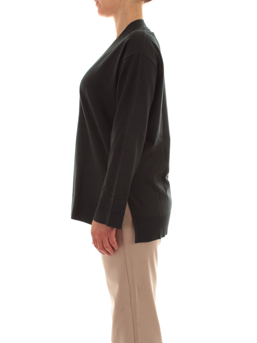 Elena Mirò cardigan lungo aperto da donna verdone