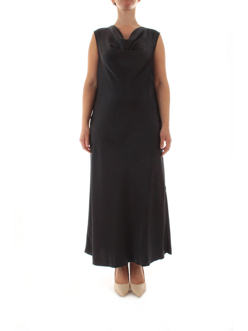 Persona By Marina Rinaldi VADA abito lungo in raso da donna blu