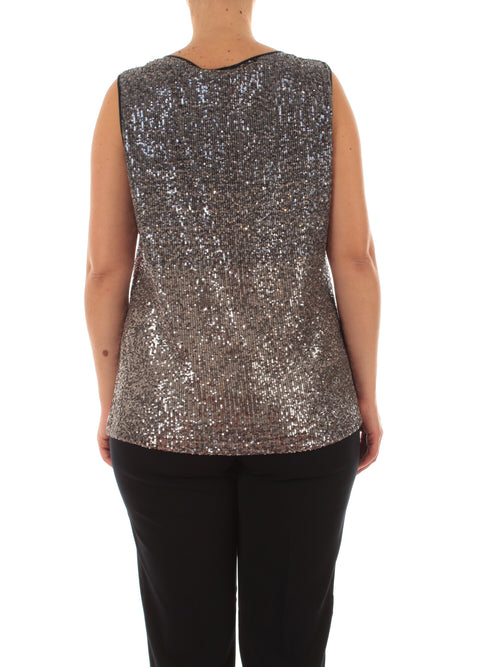 Persona By Marina Rinaldi GUSTAVO top da donna carta da zucchero