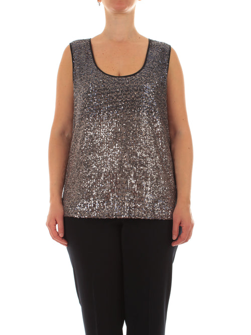 Persona By Marina Rinaldi GUSTAVO top da donna carta da zucchero