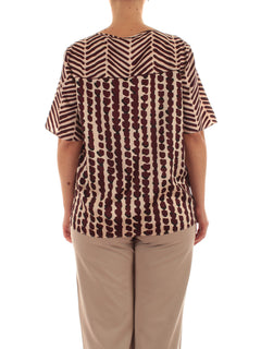 Persona By Marina Rinaldi HOLIDAY top da donna dis. riga