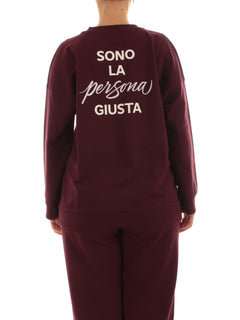 Persona By Marina Rinaldi EMMA felpa da donna uva