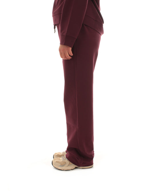 Persona By Marina Rinaldi ELVIRA pantaloni jogging da donna uva