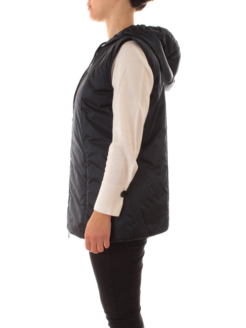 Persona By Marina Rinaldi FLOU gilet da donna blu marine