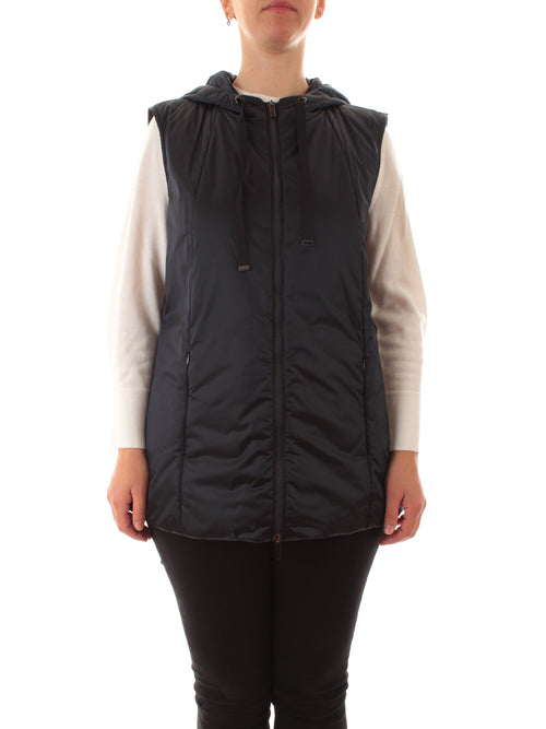 Persona By Marina Rinaldi FLOU gilet da donna blu marine