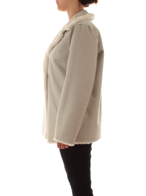 Persona By Marina Rinaldi RETINA caban reversibile da donna perla