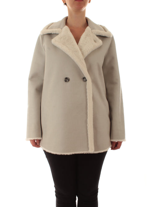 Persona By Marina Rinaldi RETINA caban reversibile da donna perla