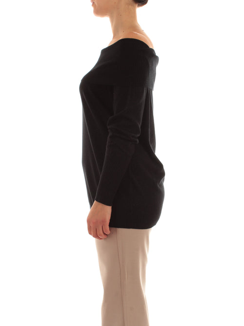 Persona By Marina Rinaldi BIRD maglia con lurex da donna nero