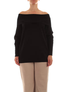 Persona By Marina Rinaldi BIRD maglia con lurex da donna nero