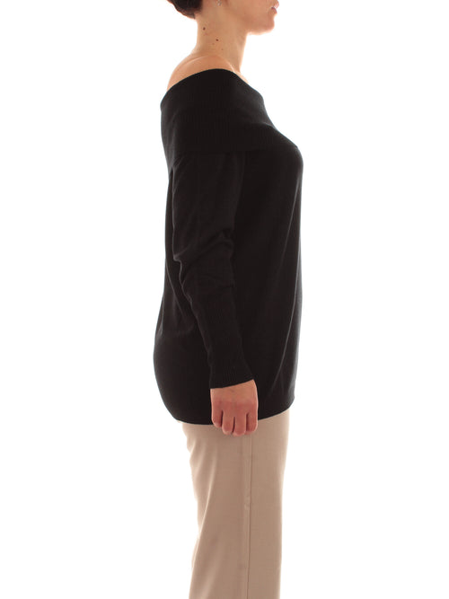 Persona By Marina Rinaldi BIRD maglia con lurex da donna nero