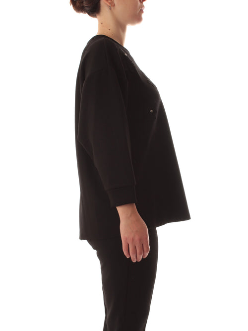 Marina Talia maglia in scuba da donna nero