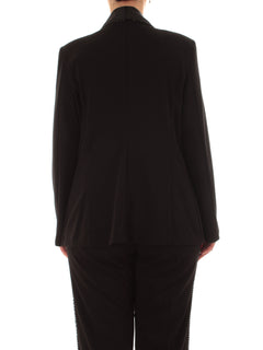 Marina Talia blazer con perline da donna nero