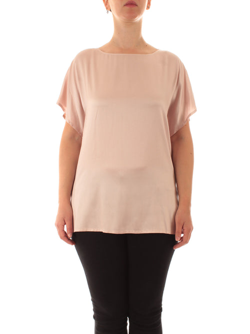 Marina Talia blusa da donna cipria