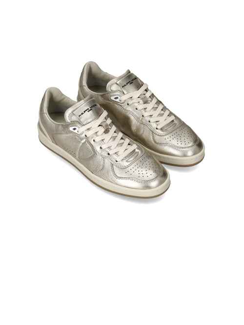Philippe Model PGAL LOW sneaker da donna metal/platinum