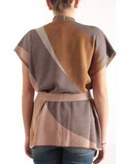 AKEP cardigan con motivo grafico da donna multicolor
