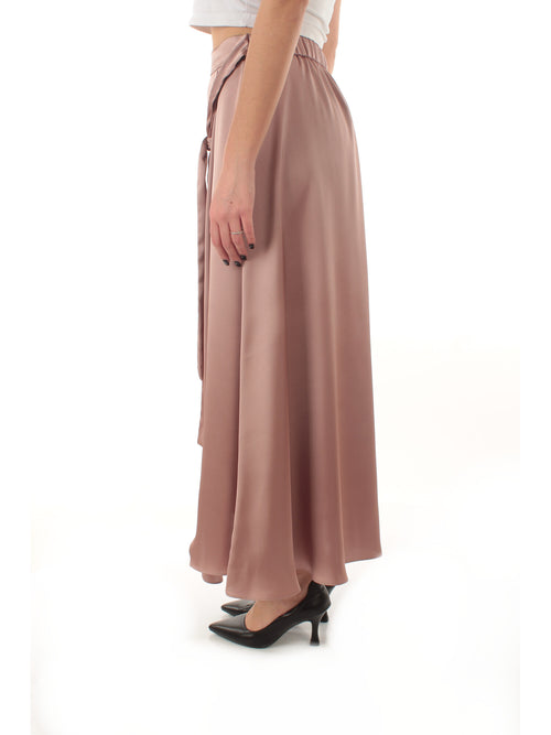 Emme Marella PAPILLA gonna lunga con spacco da donna malva
