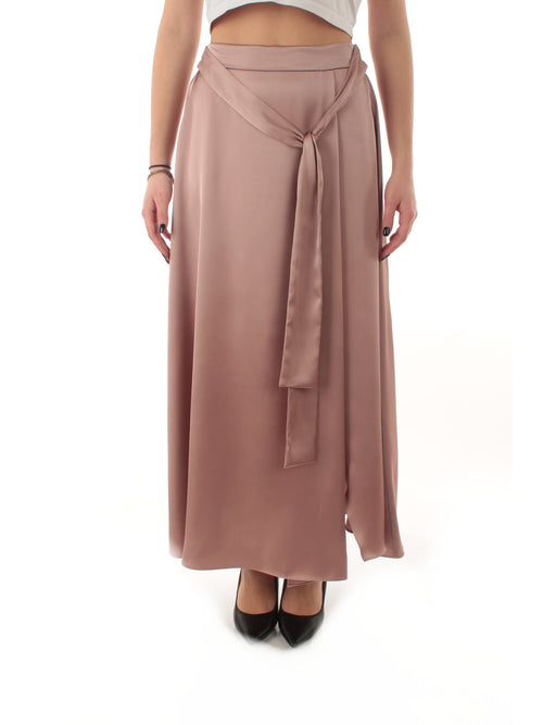 Emme Marella PAPILLA gonna lunga con spacco da donna malva