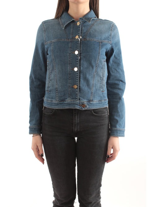 Iblues giacca in denim da donna blue jeans
