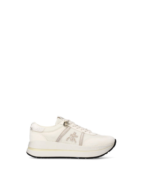 Premiata sneaker BETHCOIN da donna panna