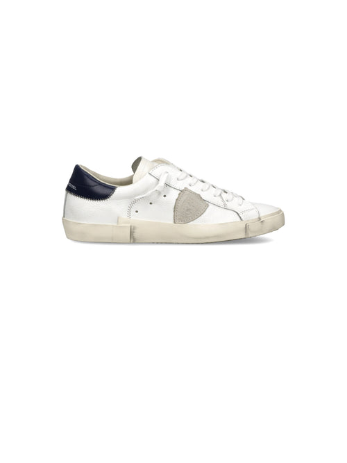 Philippe Model PARIS LOW sneaker da uomo blanc/blue