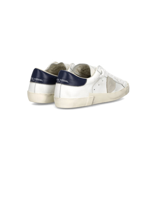Philippe Model PARIS LOW sneaker da uomo blanc/blue