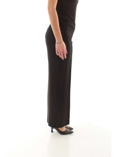 Jucca pantalone in viscosa da donna nero