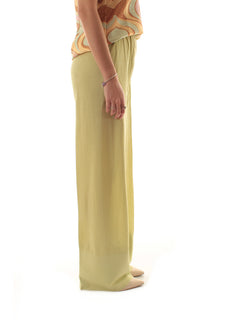 Circus Hotel pantalone in maglia con lurex da donna peppermint