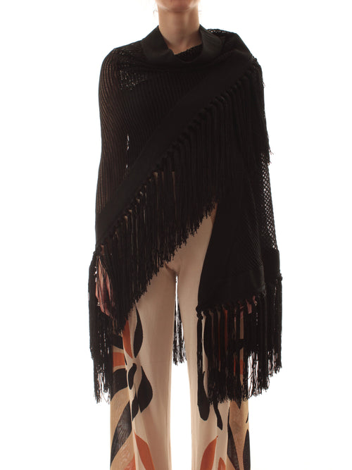 Circus hotel FOULARD FILATO LAMÈ da donna nero