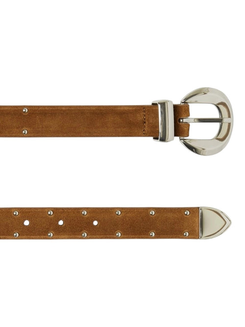 Iblues cintura scamosciata da donna bandana terracotta