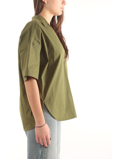 Iblues camicia da donna verde militare