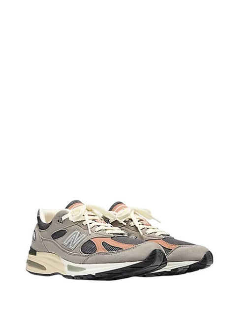 New Balance sneaker made in UK 991v2 da uomo elephant skin/cork