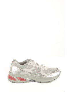New Balance sneaker 2010 da uomo silver/red