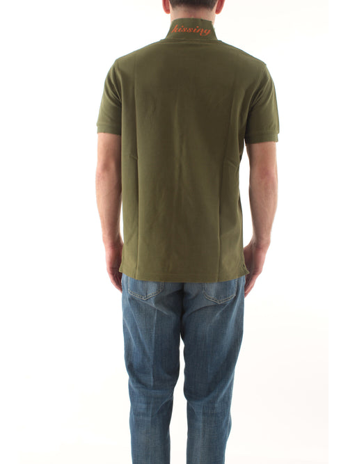 Sun 68 polo vintage da uomo verde