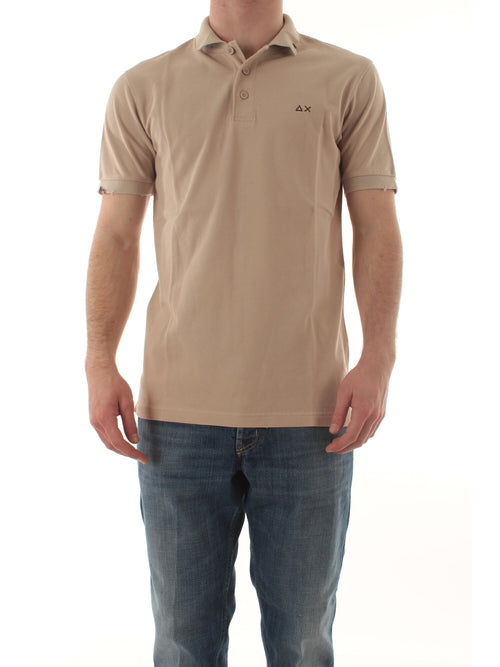 Sun 68 polo vintage da uomo stone