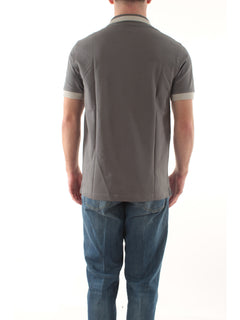 Sun 68 polo big stripe on collar da uomo inchiostro