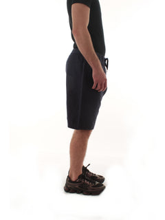 Sun 68 bermuda coulisse in lino da uomo navy blue