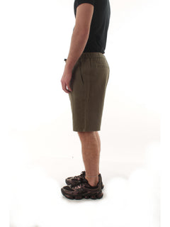 Sun 68 bermuda coulisse in lino da uomo verde