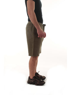Sun 68 bermuda coulisse in lino da uomo verde