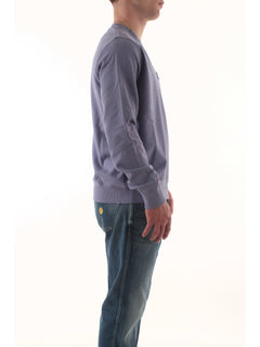 Sun 68 round vintage felpa da uomo lilla