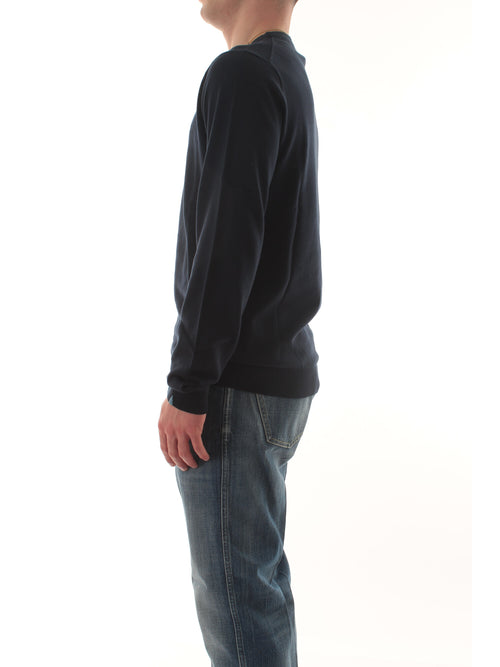 Sun 68 maglia basic da uomo navy blue