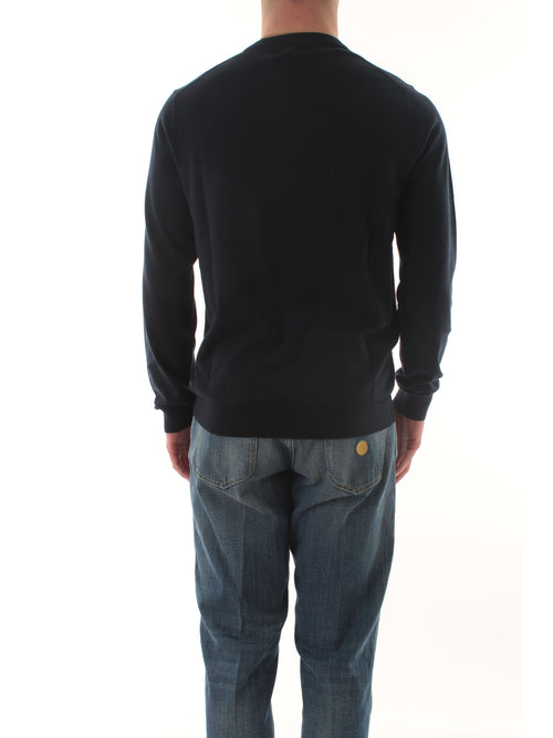 Sun 68 maglia basic da uomo navy blue