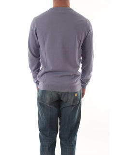 Sun 68 maglia basic da uomo lilla