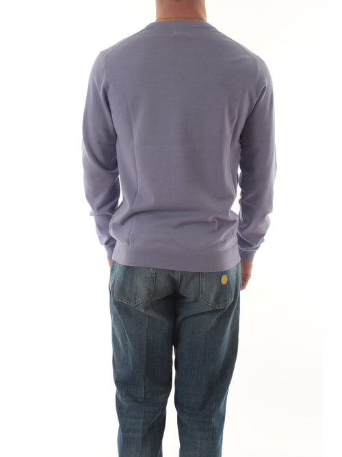 Sun 68 maglia basic da uomo lilla