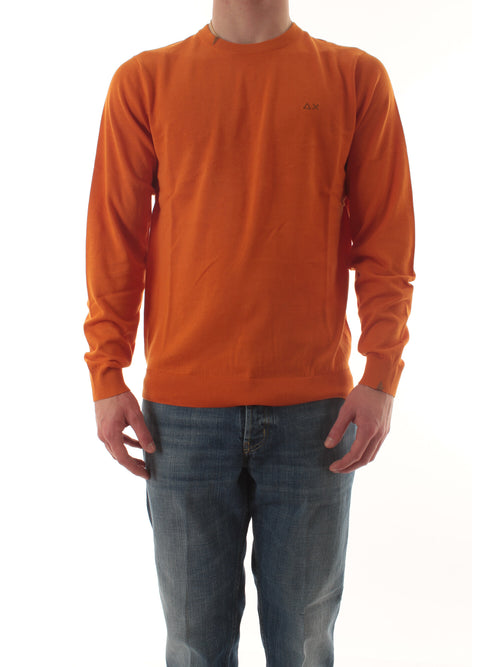 Sun 68 maglia basic da uomo rust