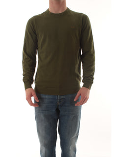 Sun 68 maglia basic da uomo verde
