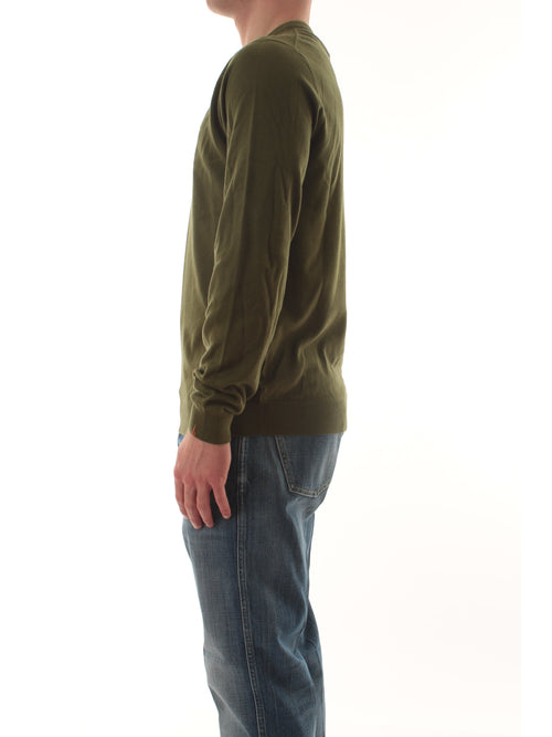 Sun 68 maglia basic da uomo verde